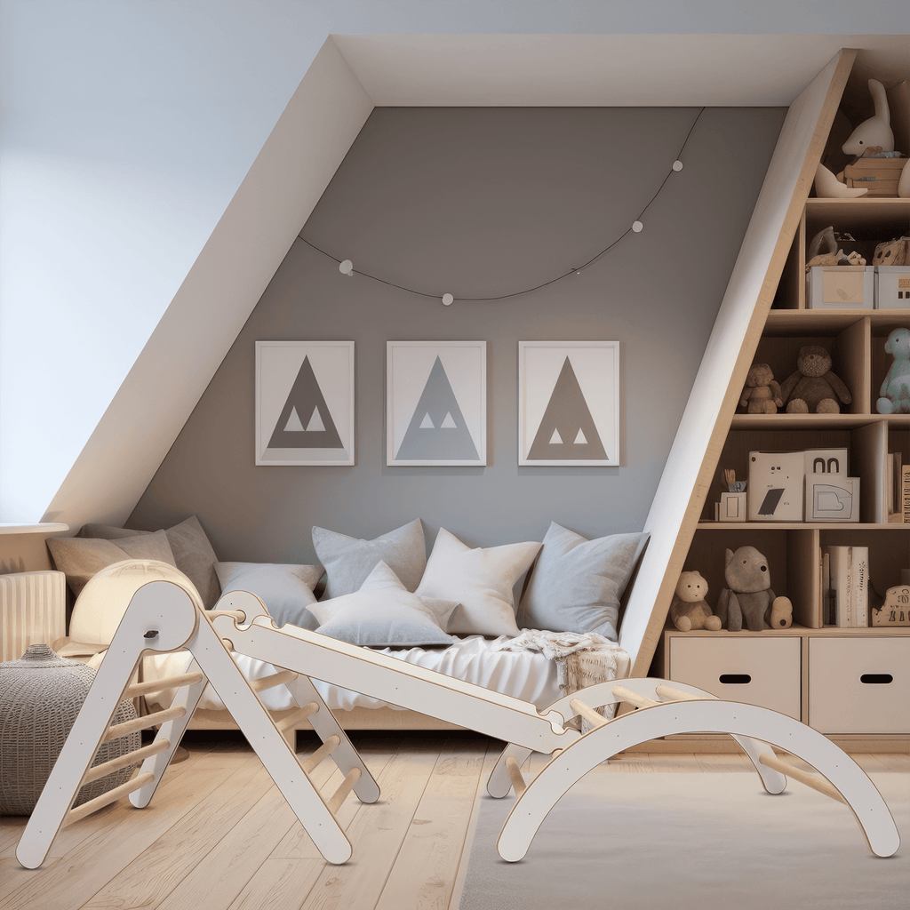 Climbing Structure Indoor 4-in-1 Set