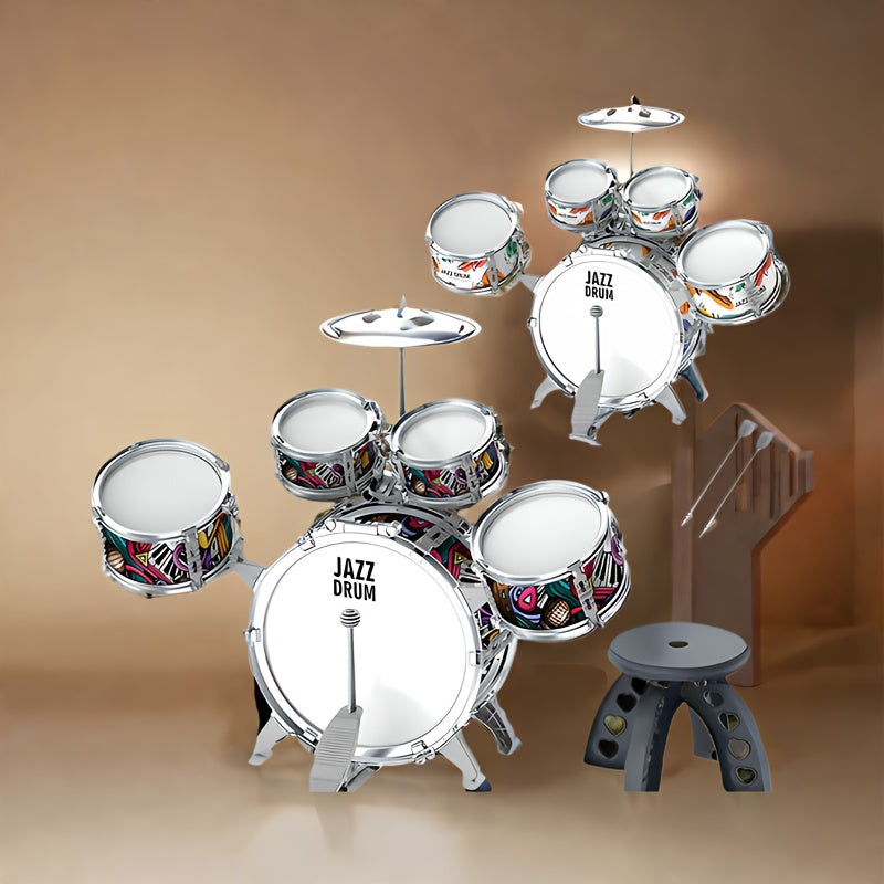 NNETM Jazz Drum Set Musical Toy-3