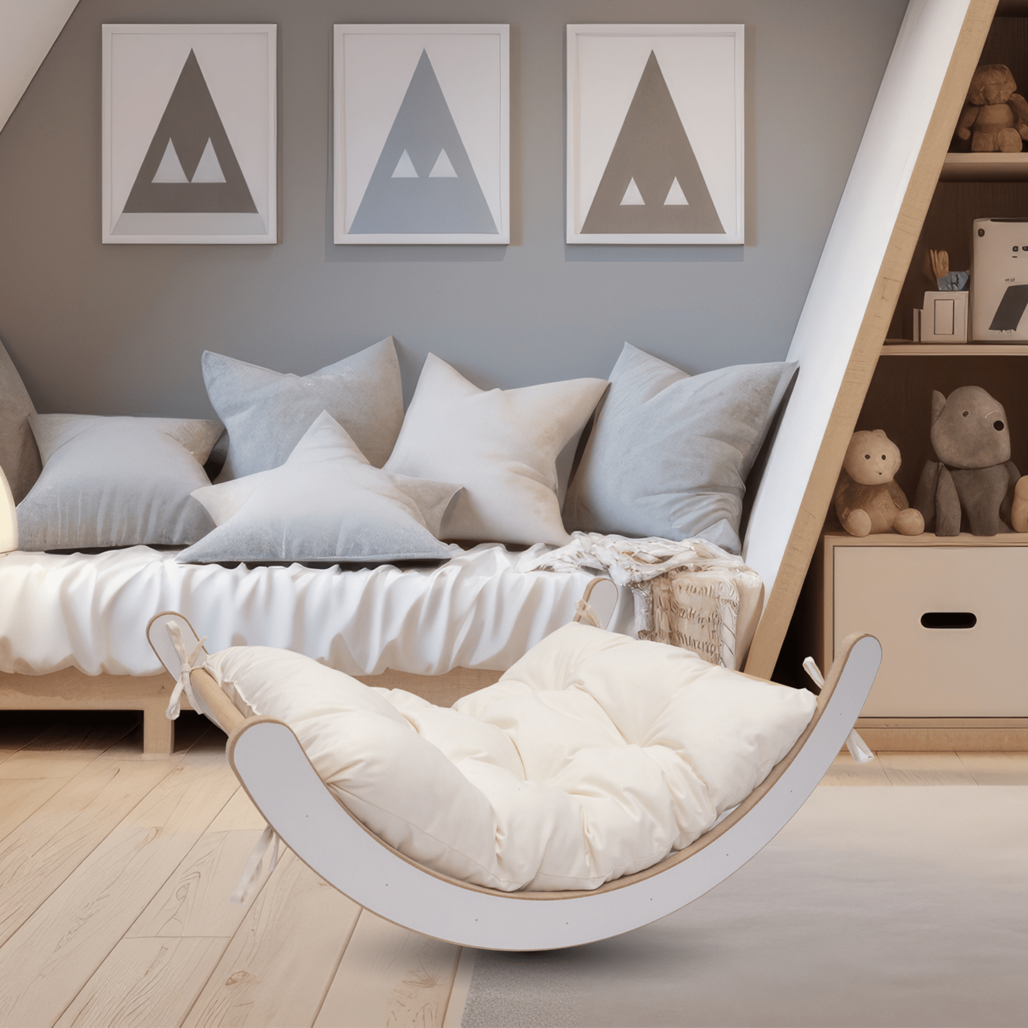 Climbing Structure Indoor 4-in-1 Set