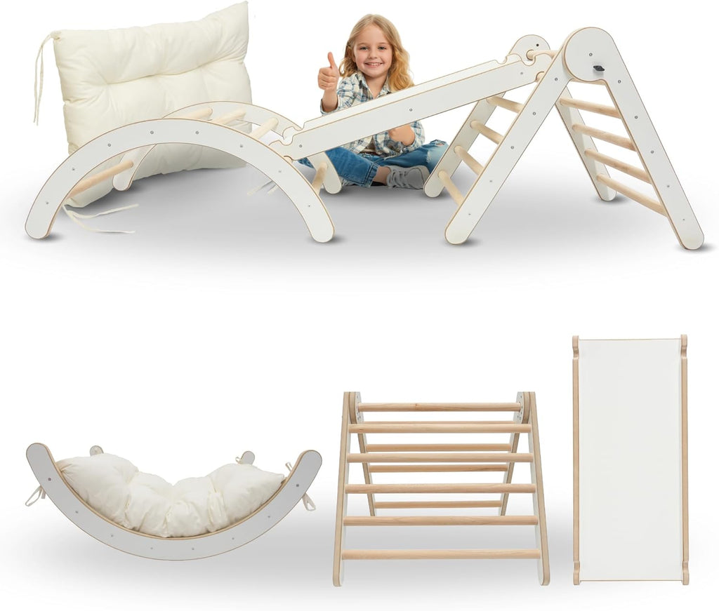 Climbing Structure Indoor 4-in-1 Set