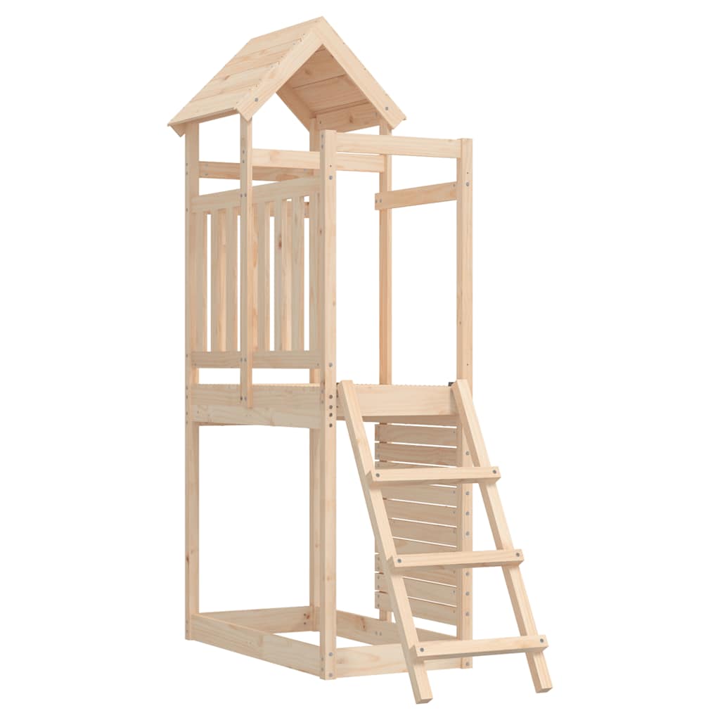 NNEVL Outdoor Playset 52.5x110.5x214 cm Solid Wood Pine-2