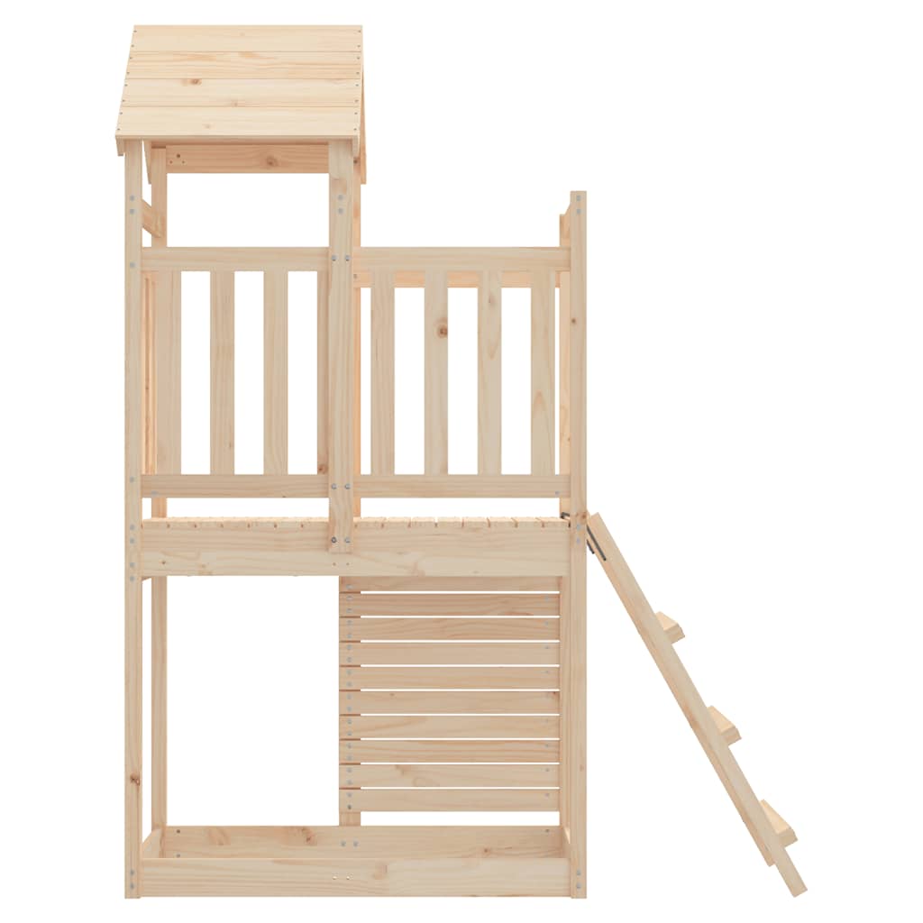 NNEVL Outdoor Playset 52.5x110.5x214 cm Solid Wood Pine-4
