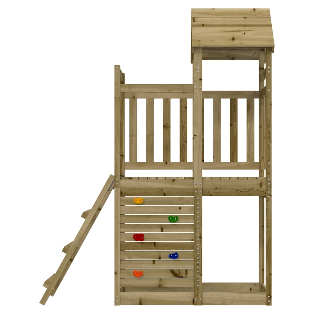 NNEVL Outdoor Playset 52.5x110.5x214 cm Impregnated Wood Pine-3