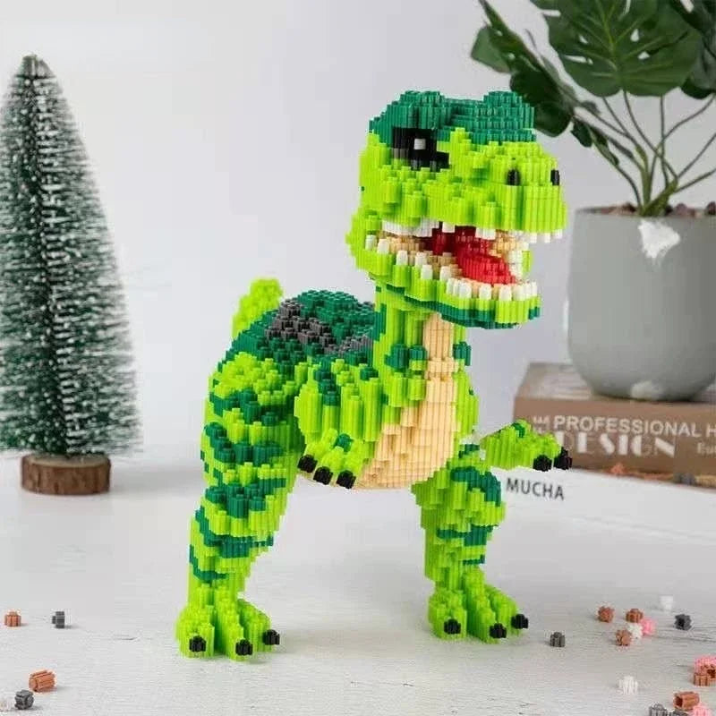 Tyrannosaurus Rex dinosaur building block toy
