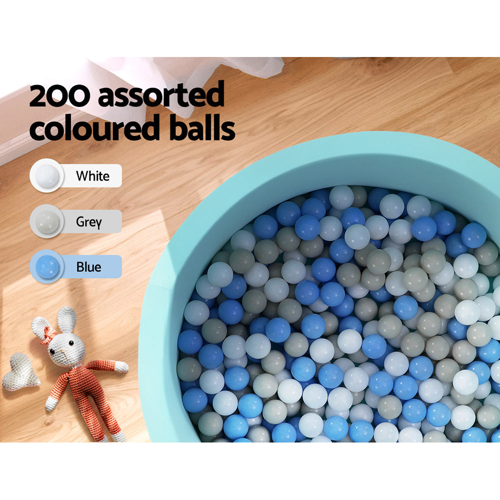 Keezi Kids Foam Ball Pit – Blue