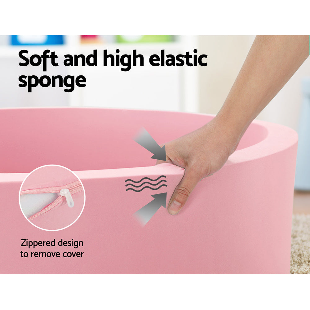 Keezi Kids Foam Ball Pit – Pink