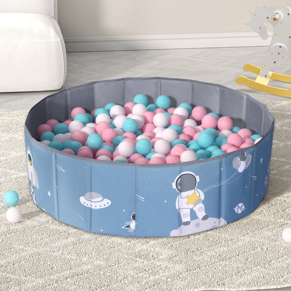 Keezi Foldable Kids Ball Pit – Blue