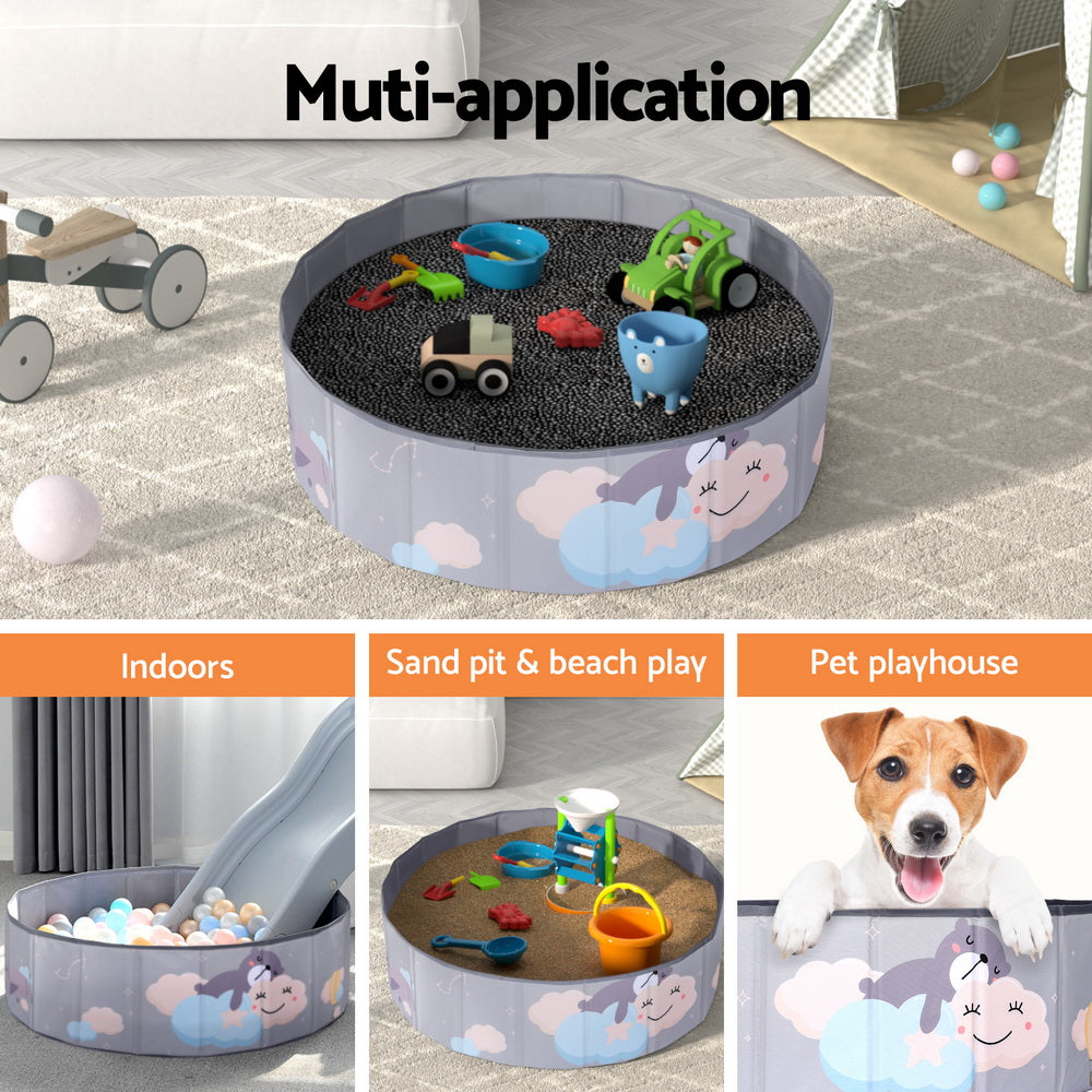 Keezi Foldable Kids Ball Pit