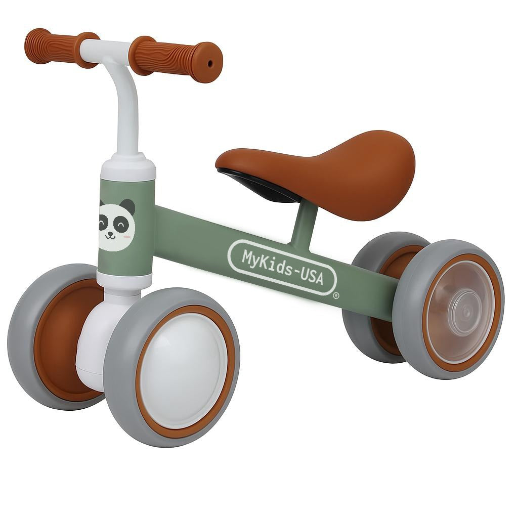 MyKids-USA Balance Bike for Toddlers – Metal Frame, Light-Up Wheels, No Batteries, for Boys & Girls Ages 12–36 Months-0
