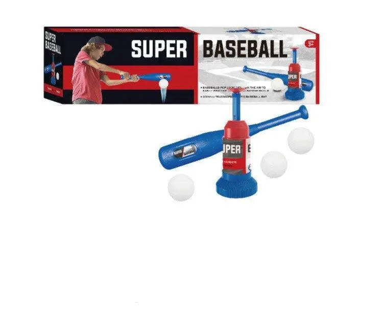 kids baseball pitching toy set outdoor play