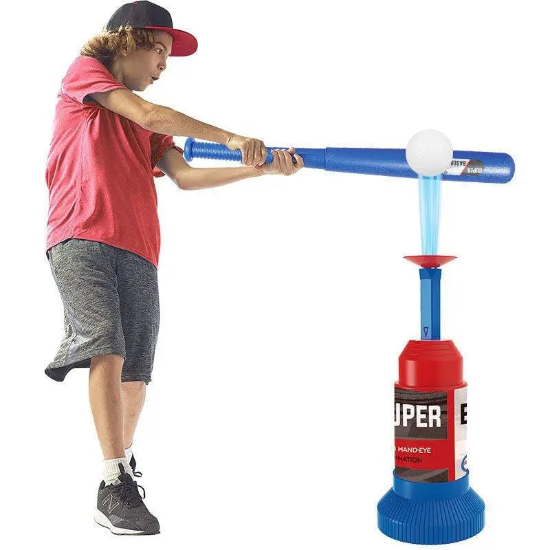 kids baseball pitching toy set outdoor play