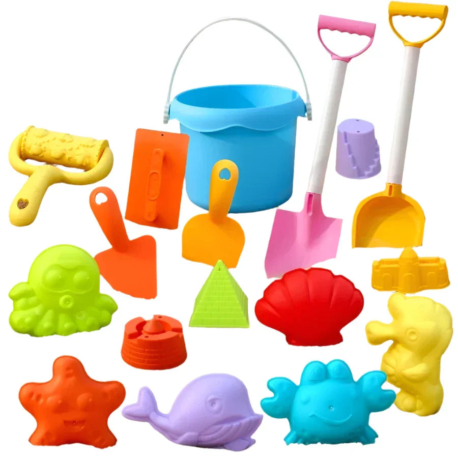 Children's Beach Toy Set (17 pcs)-0