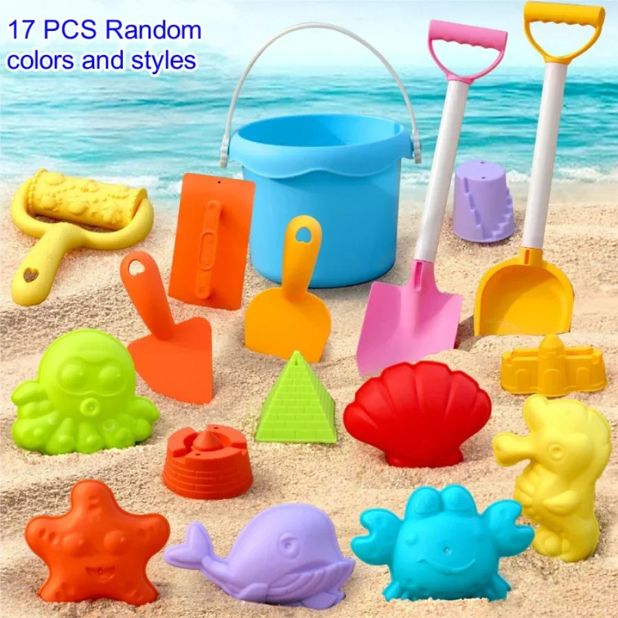 Children's Beach Toy Set (17 pcs)-1