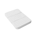 Folding foam mattress with cool gel layer – portable tri-fold gel memory foam mattress for comfort and support