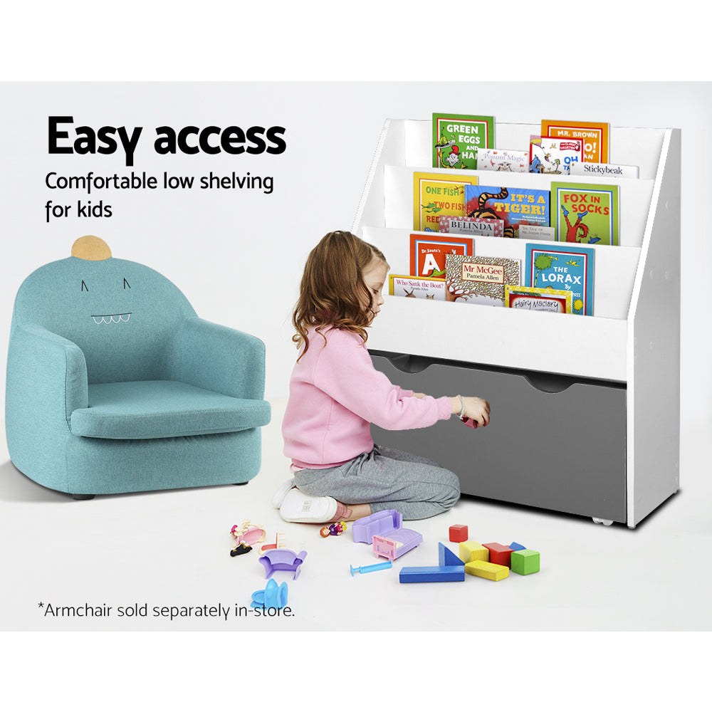 Keezi 3-Tier Kids Bookshelf