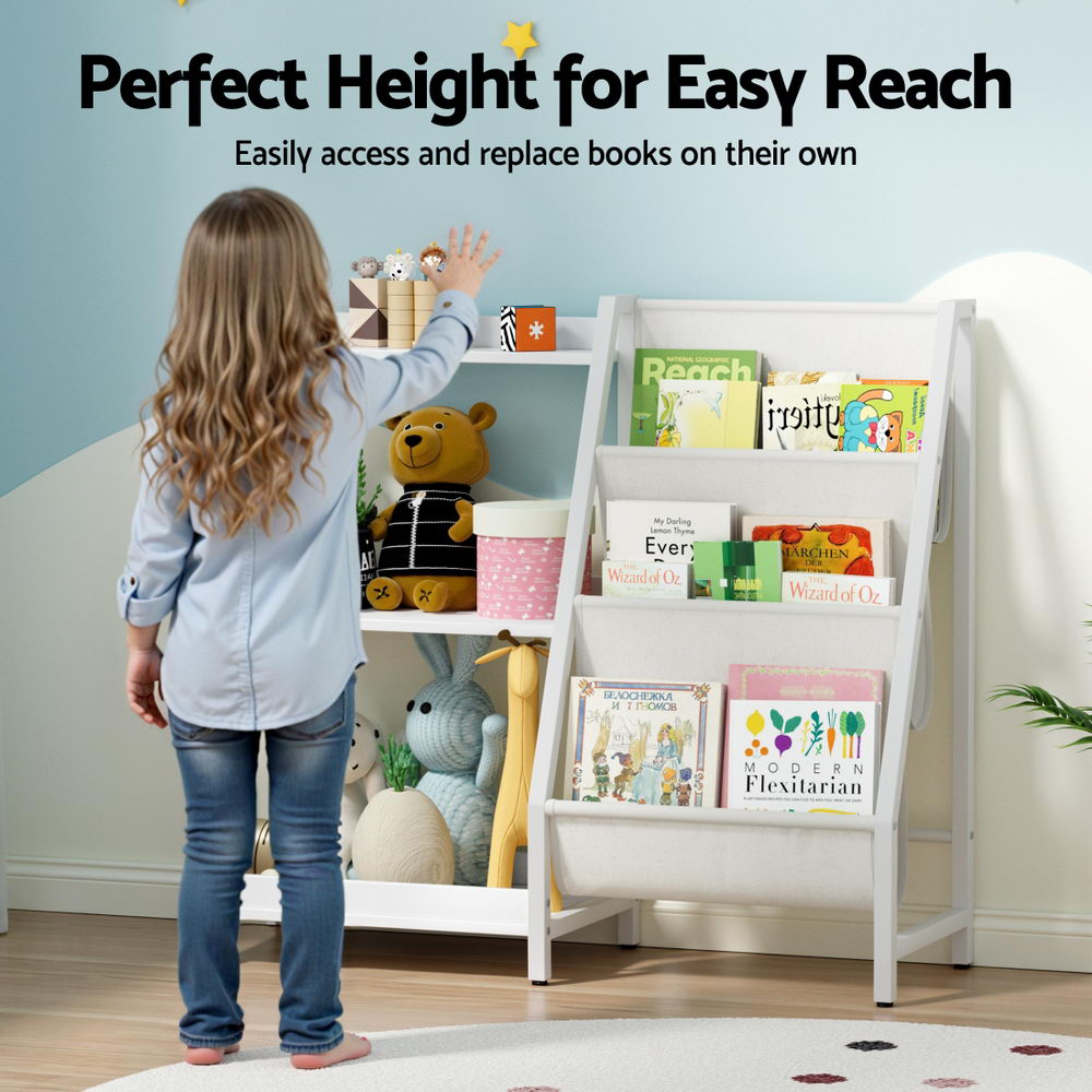 Keezi 3-Tier Kids Bookshelf
