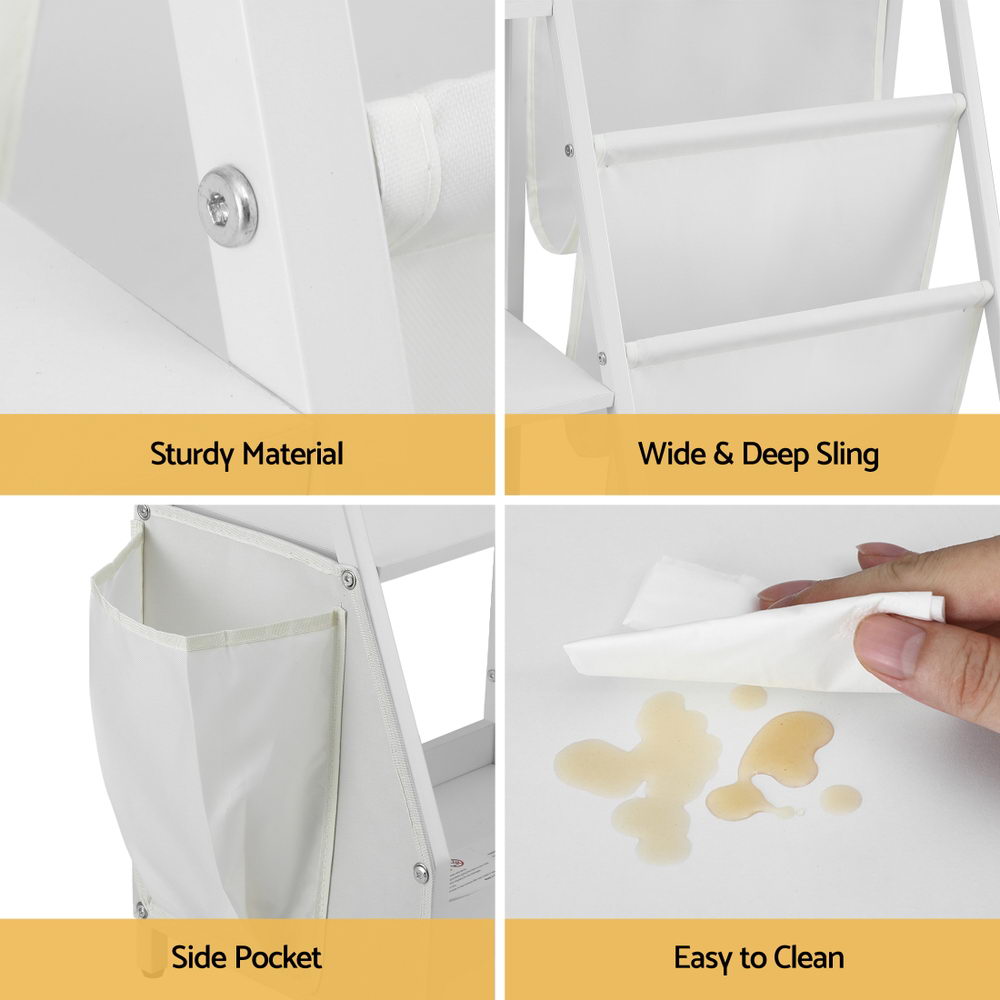 Keezi 3-Tier Kids Bookshelf