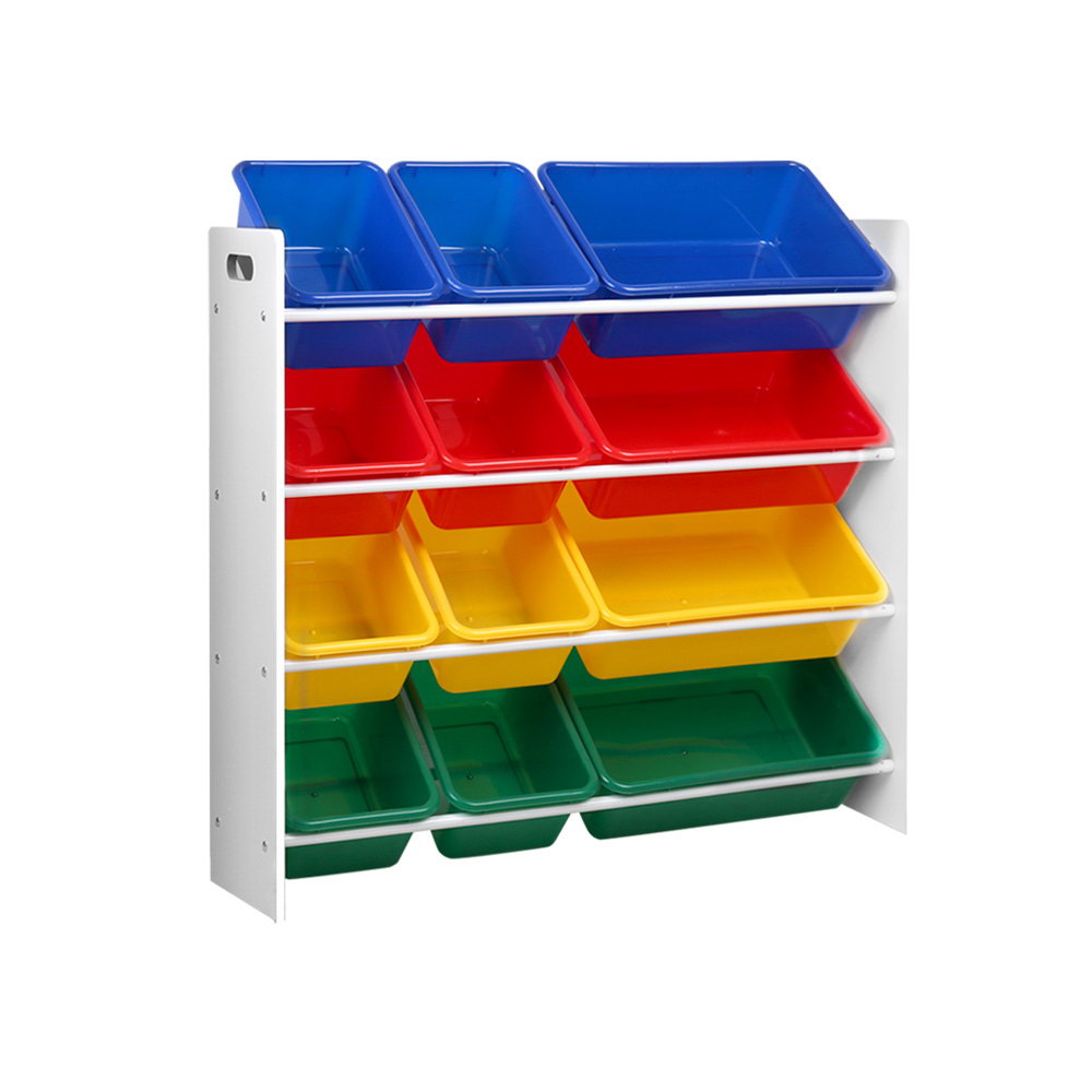 Keezi Kids Storage Rack with 12 Bins