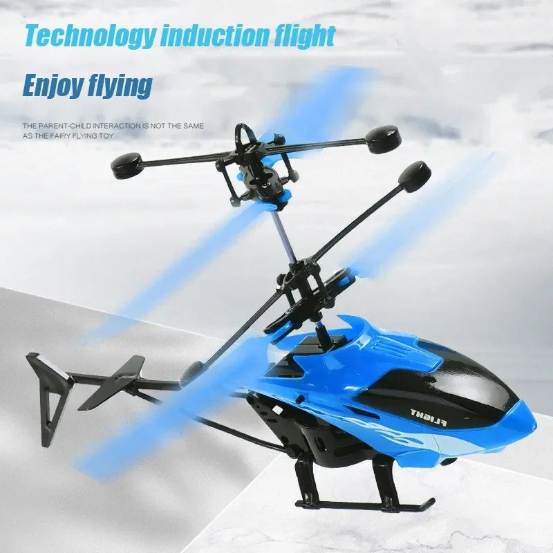 Induction Flying Helicopter Toy-2