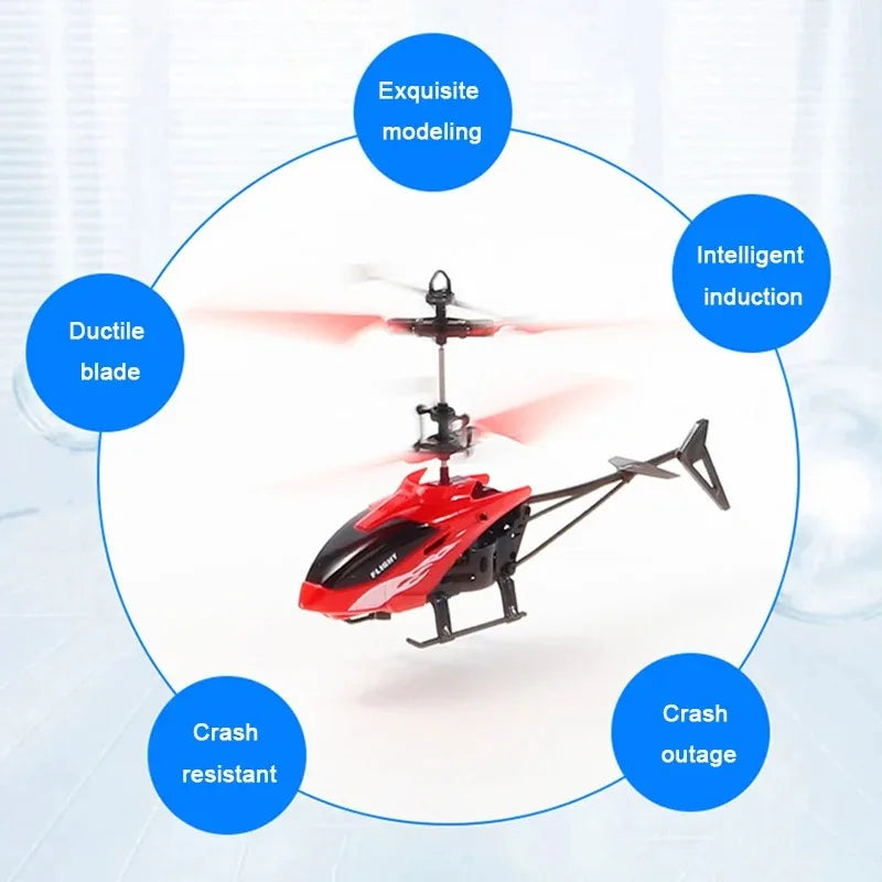 Induction Flying Helicopter Toy-3