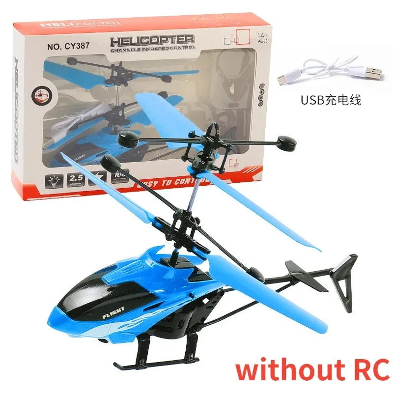 Induction Flying Helicopter Toy-5
