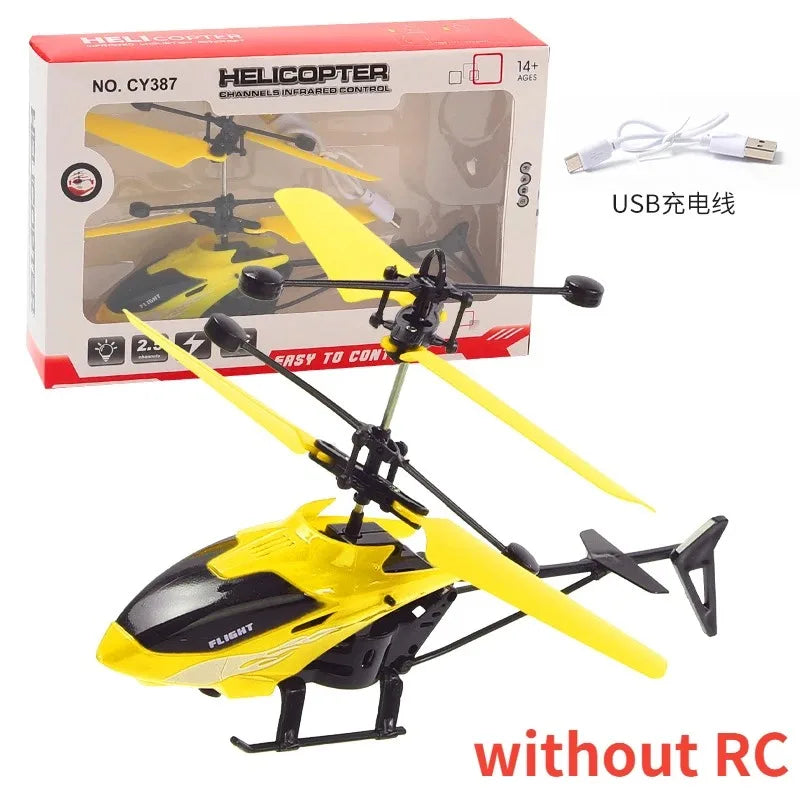 Induction Flying Helicopter Toy-6