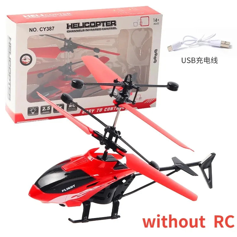 Induction Flying Helicopter Toy-7