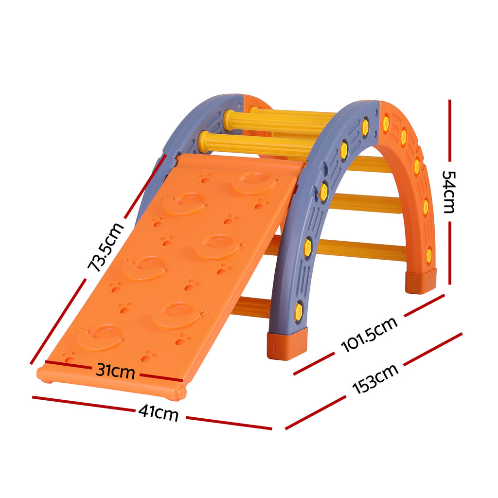 Toddler Climbing Frame Set with Slide and Arch – Indoor & Outdoor Playset