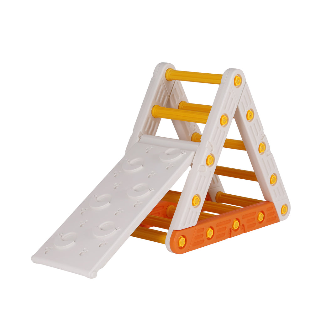 Toddler Climbing Frame Set with Slide and Triangle Climber – Indoor & Outdoor Play