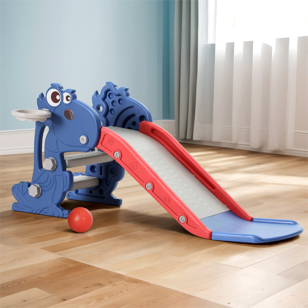 Keezi Slide & Basketball Set