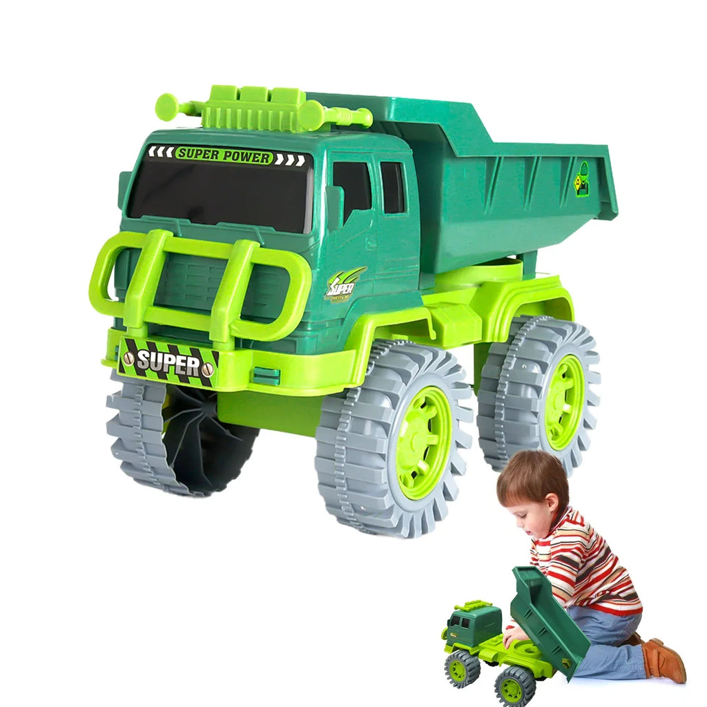 kids engineering truck toy simulation dump truck construction vehicle
