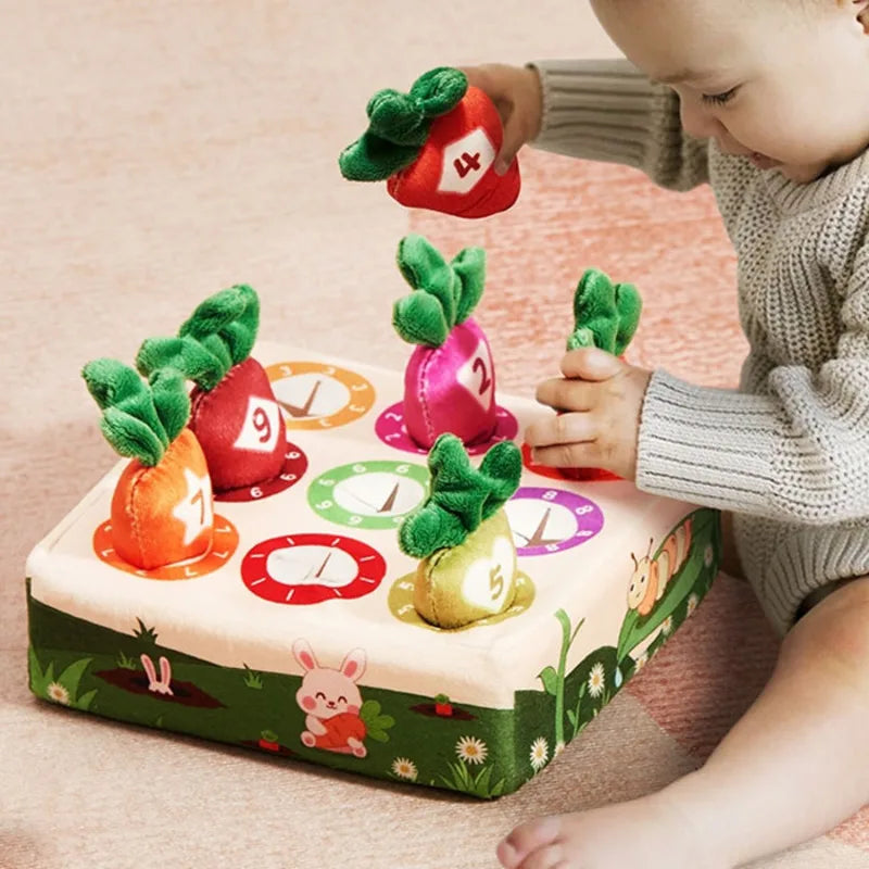 Montessori baby toy wooden sensory development toy