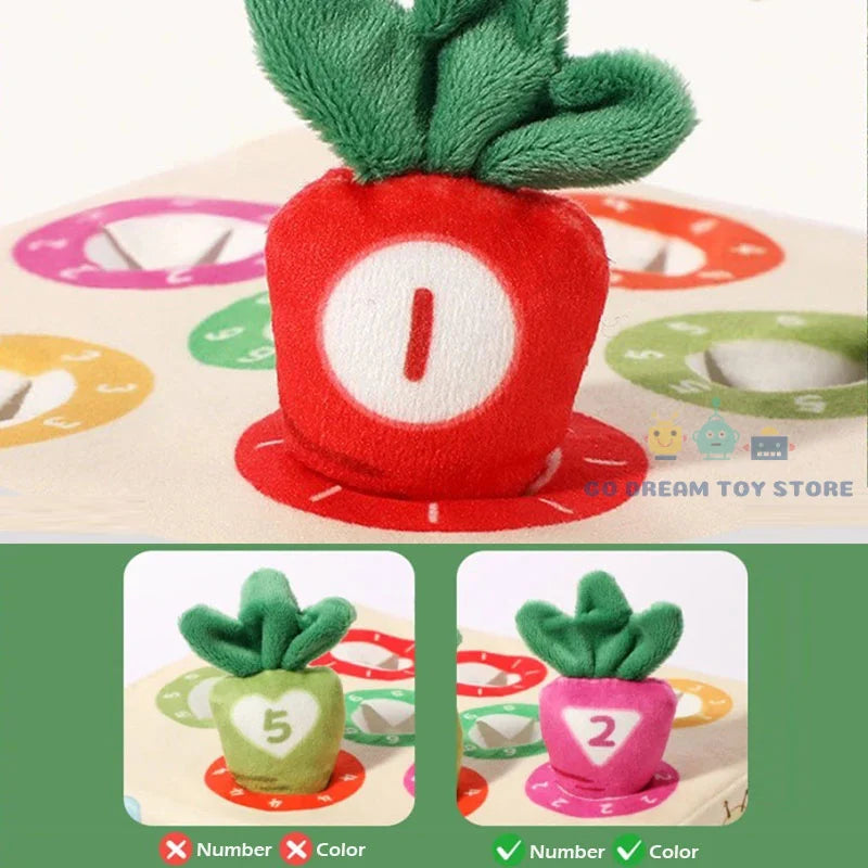 Montessori baby toy wooden sensory development toy