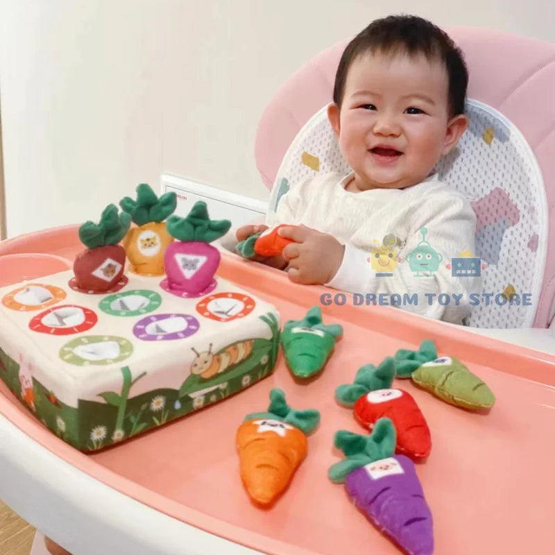 Montessori baby toy wooden sensory development toy