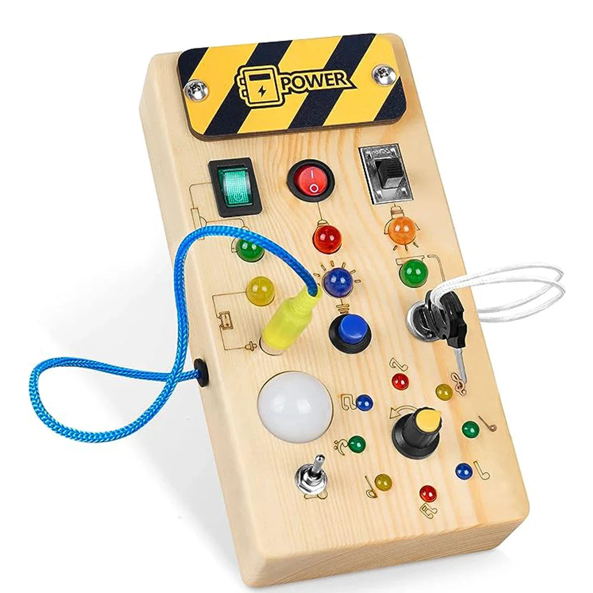 Montessori Busy Board-0