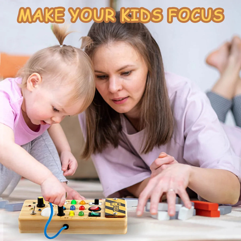 Montessori Busy Board-1
