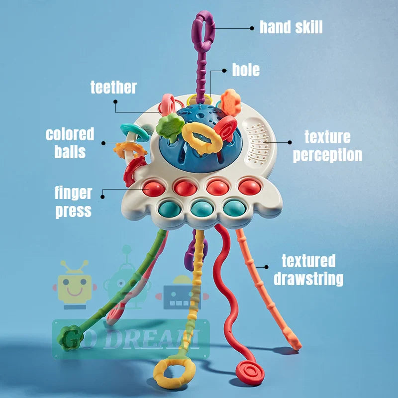 baby Montessori sensory toy wooden early learning