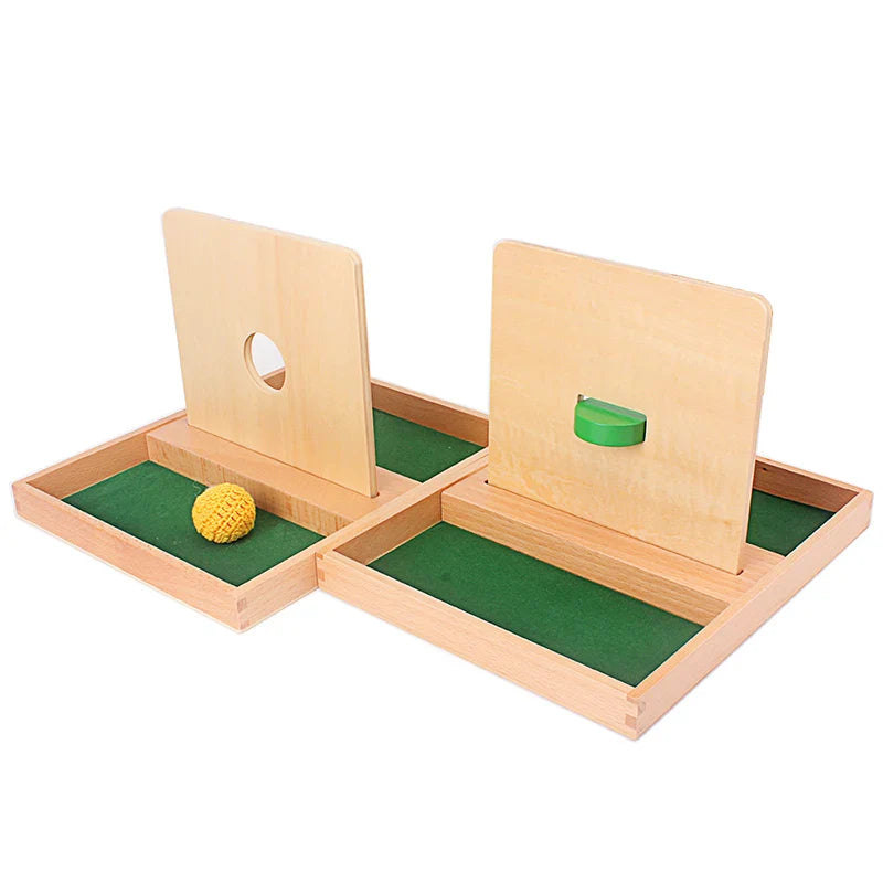 Montessori wooden educational toy set for kids