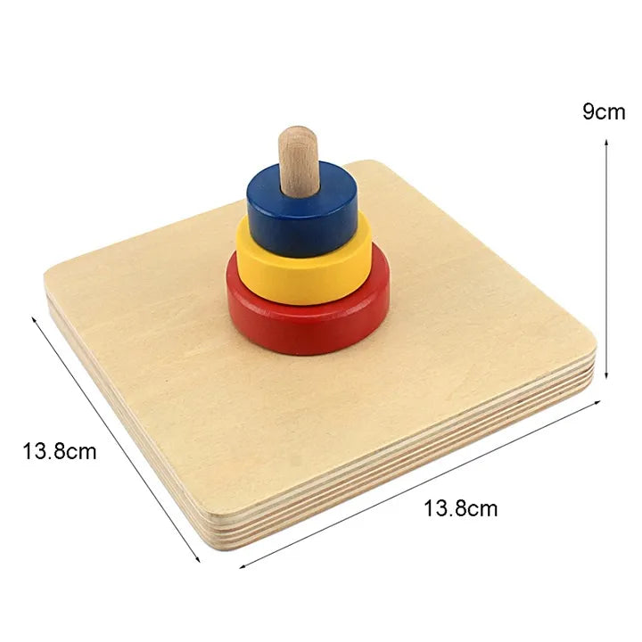 Montessori wooden educational toy set for kids