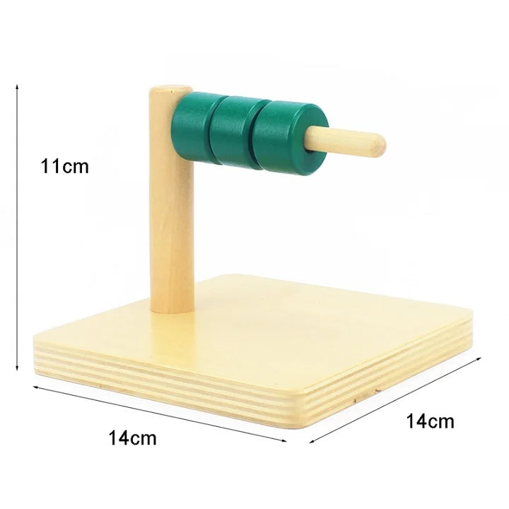 Montessori wooden educational toy set for kids