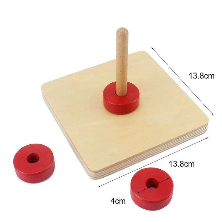 Montessori wooden educational toy set for kids