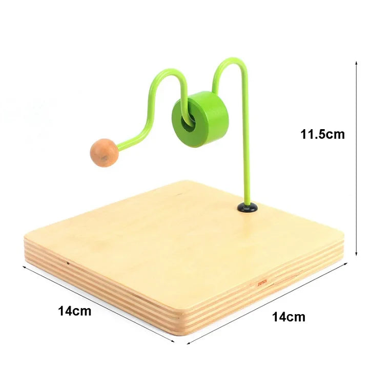 Montessori wooden educational toy set for kids