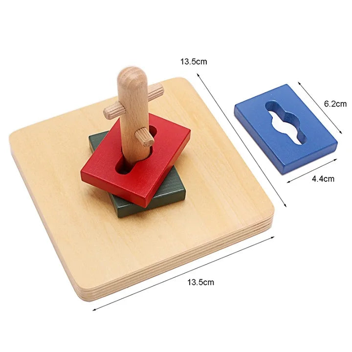 Montessori wooden educational toy set for kids