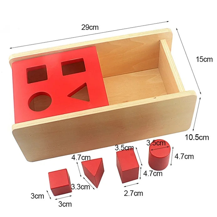 Montessori wooden educational toy set for kids