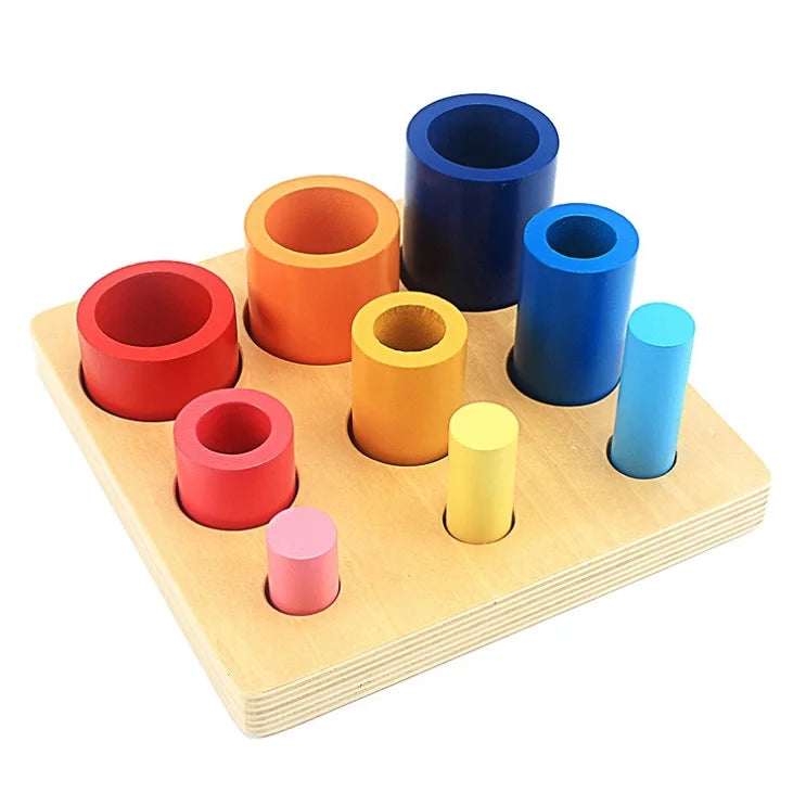 Montessori wooden educational toy set for kids