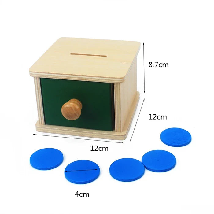 Montessori wooden educational toy set for kids