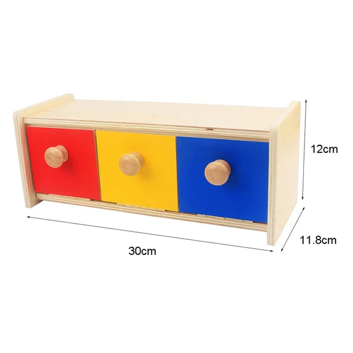Montessori wooden educational toy set for kids