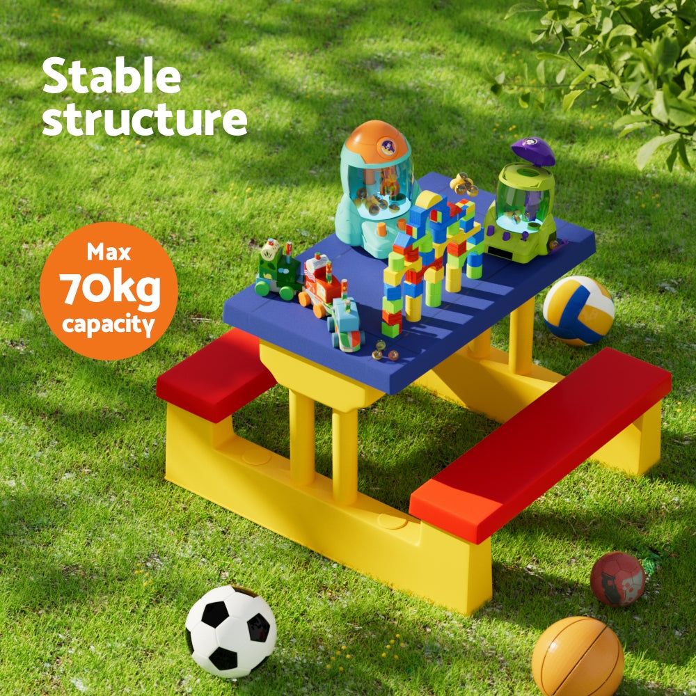 Keezi Kids Outdoor Table Set with Umbrella
