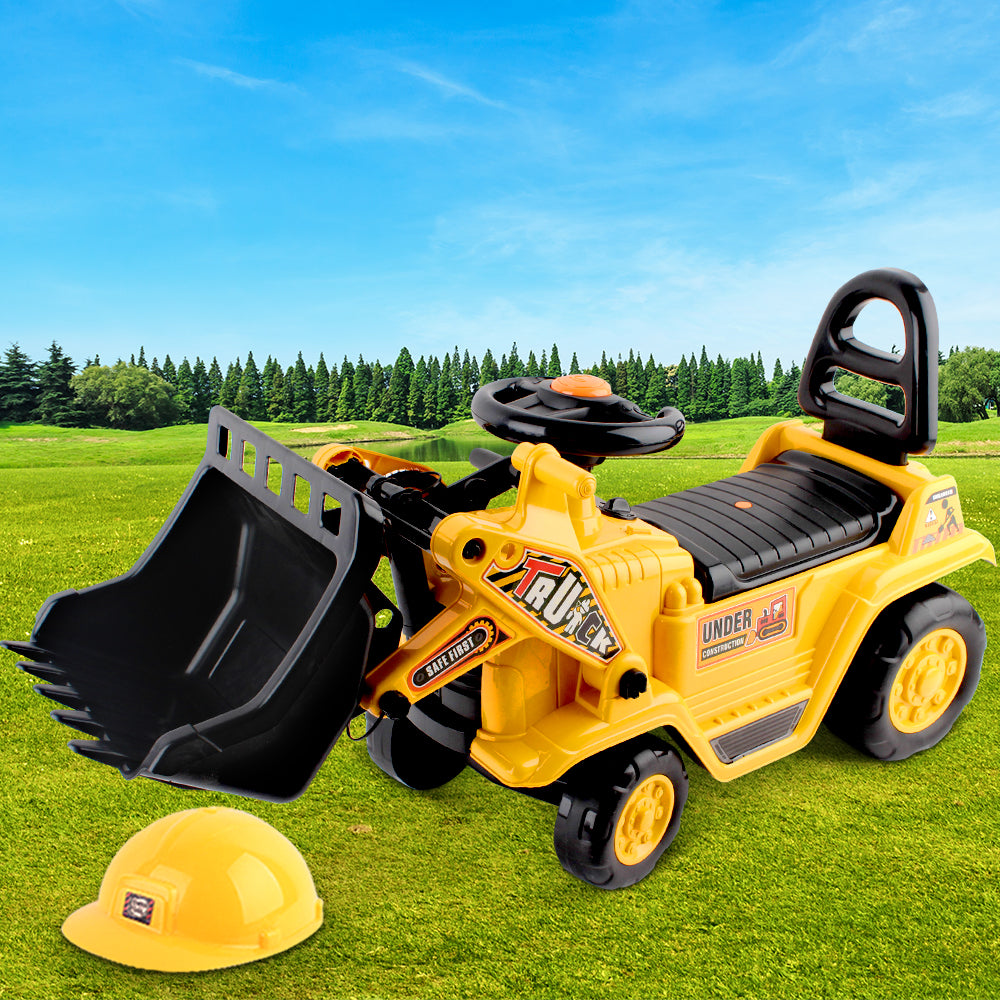 Keezi Ride-On Kids Excavator Toy