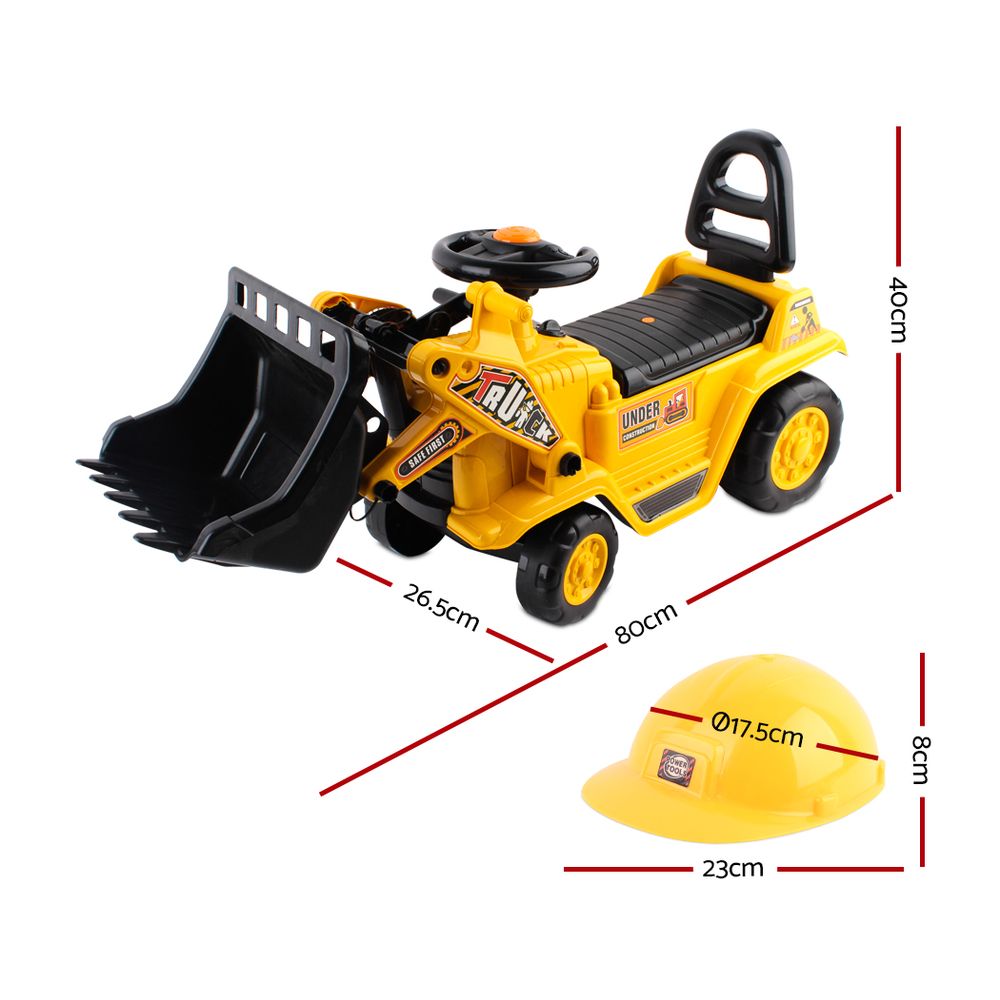 Keezi Ride-On Kids Excavator Toy